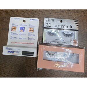 Lilly Lashes Faux Mink 3D Strip Lashes & Ardell Professional Fauxmink Lashes 859